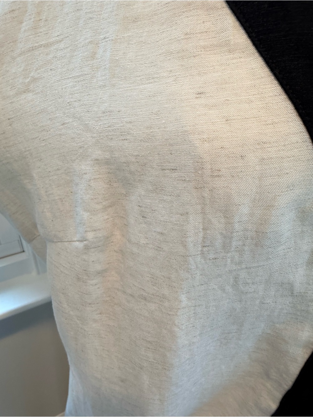Commense Cream Maxi Dress with Black Trim - Picture 7 of 10
